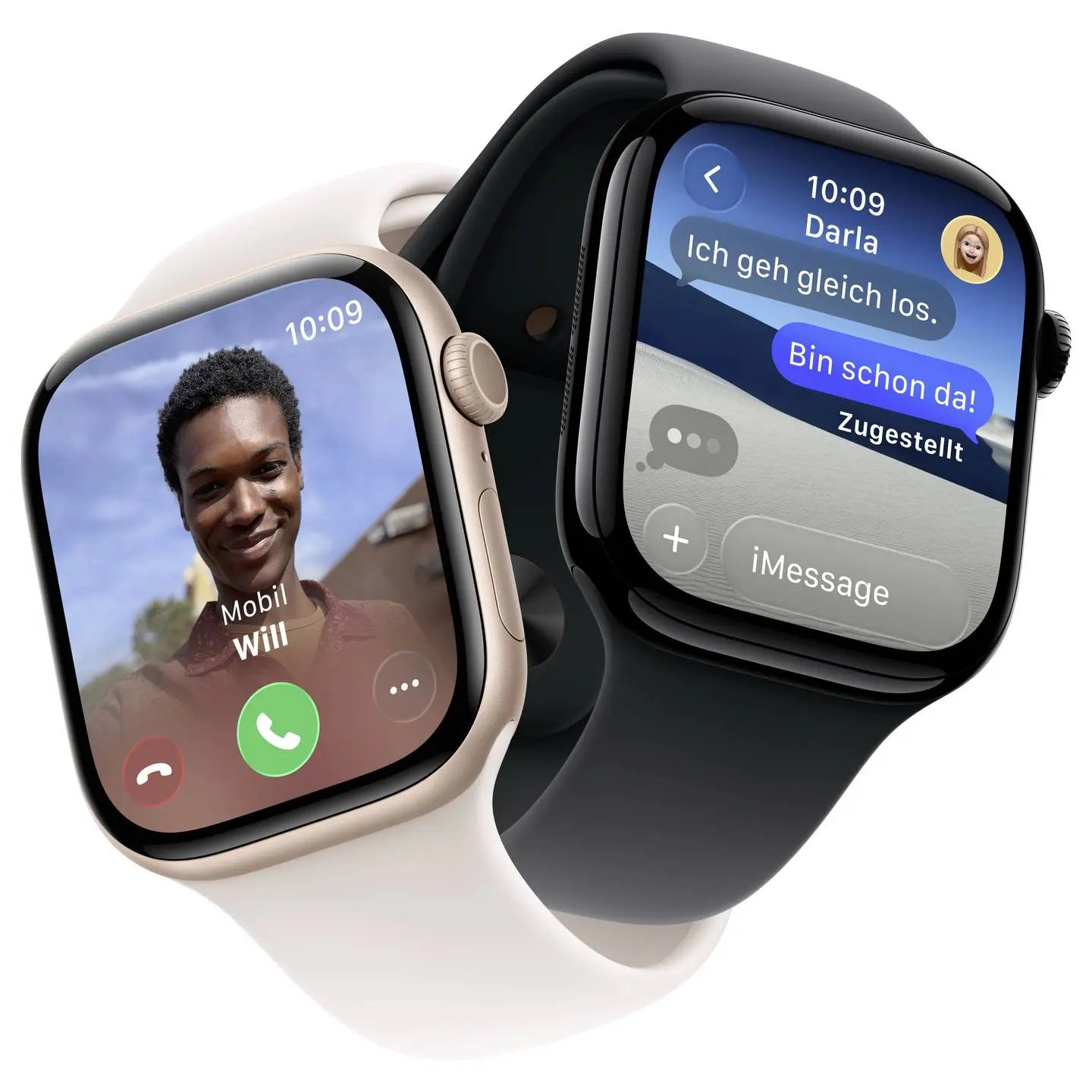 B-Ware Apple Watch Smartwatch Uhr Series 11 Gps Spacegrau Aluminium Schwarz Armband S M - 195950631487