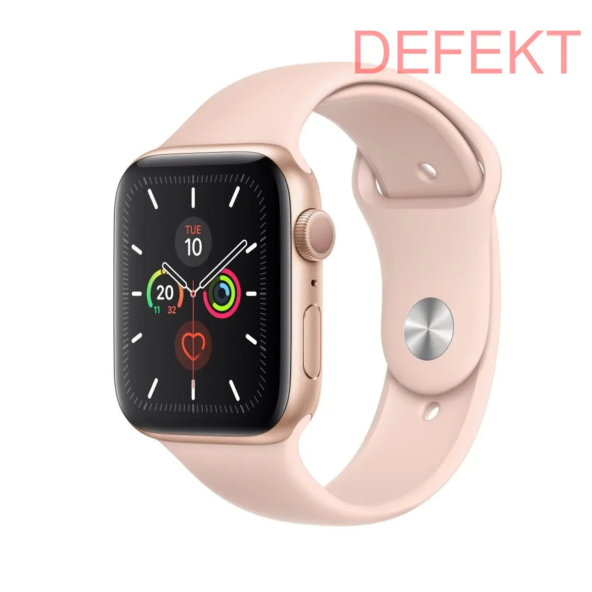 D-Ware Apple Watch Series 5 Gps 44 Mm 32 Gb Sportarmband Sandrosa Alu Gold Defektware - 190199263987