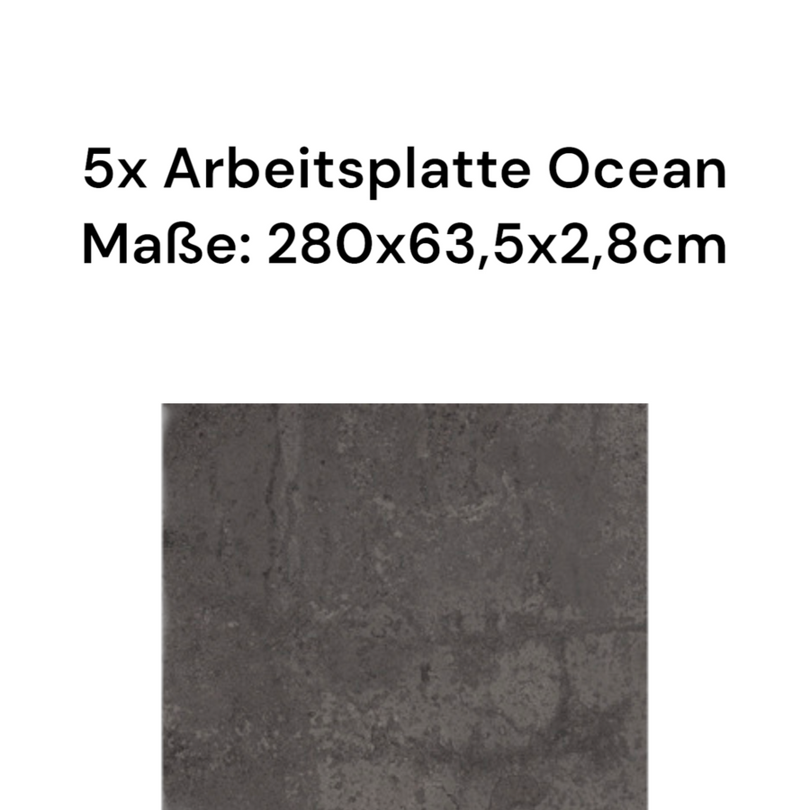 Kaindl Ocean K4399 2800x635x28 Mm Küchenarbeitsplatte Arbeitsplatte 5 Stück B-Ware - 9005479066459