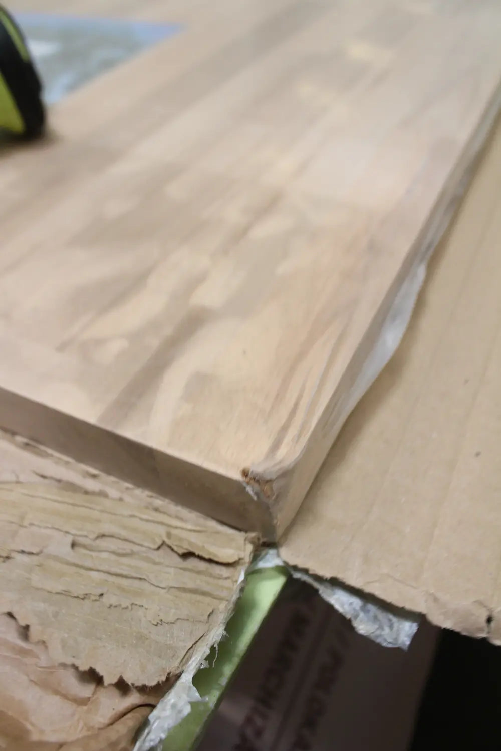 B-Ware Arbeitsplatte Buche Küchenplatte Arbeitsfläche 3000 X 600 X 27mm Siehe Text/Foto - 4005985225055