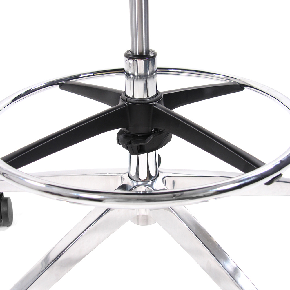 B-Ware Hjh Office Arbeitsstuhl Counterstuhl Top Work 78 Netzstoff Höhenverstellbar666