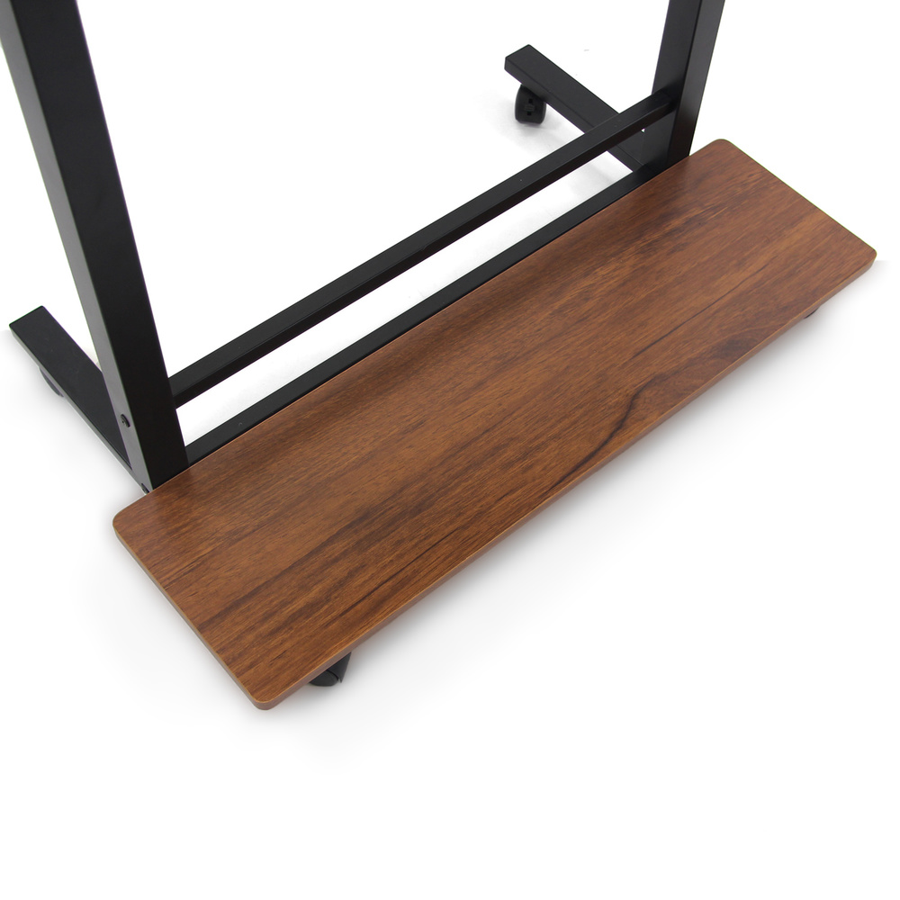 Hjh Office Arbeitstisch Schreibtisch Workstation Ii 50 X 80 Cm Schwarz Walnuss B-Ware - 4064323014058