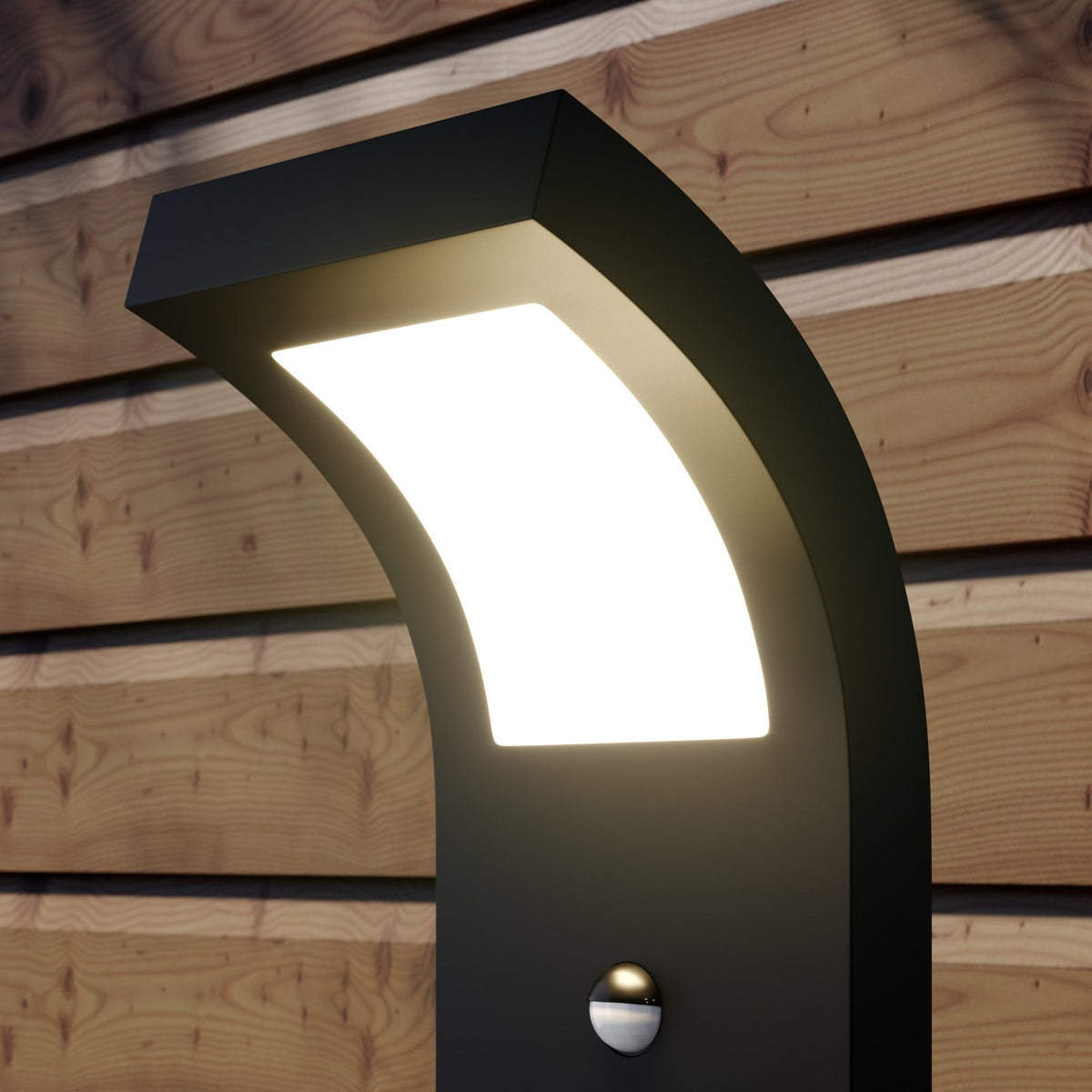 Arcchio Wegeleuchte Gartenlampe LED Sensor Bewegungssensor Advik grafitgrau Auße - 4251096566376