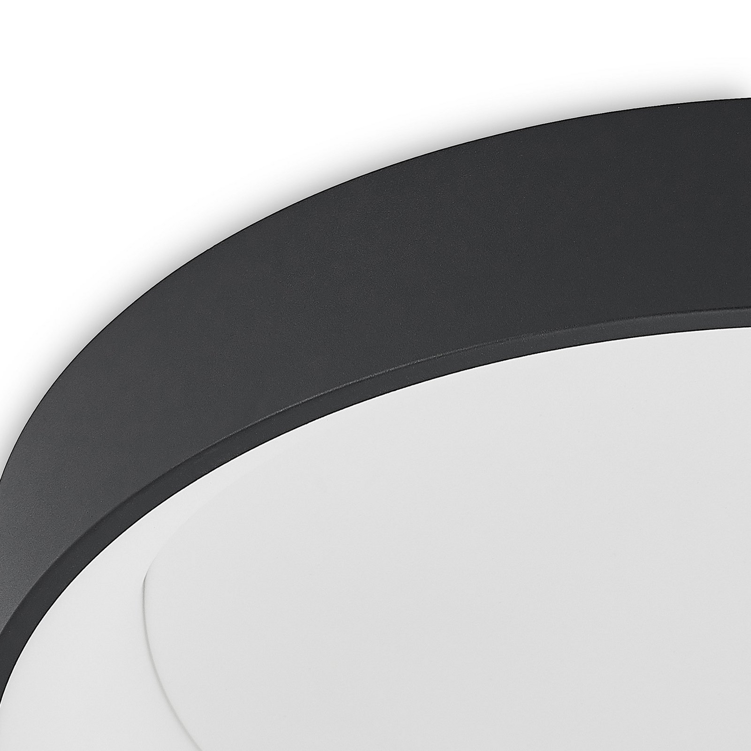 B-Ware Arcchio Deckenlampe Deckenleuchte Aleksi Led Schwarz Weiß Metall Wohnzimmer F327