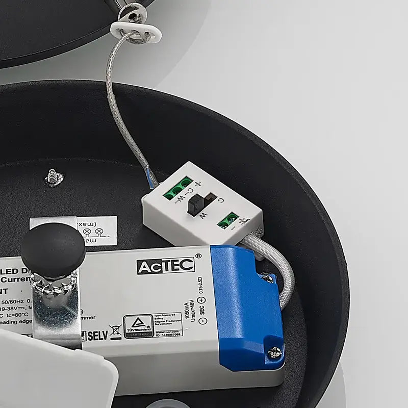 B-Ware Arcchio Aleksi Led Hängeleuchte Hängeleuchte Lampe Leuchte  ø 60 Cm 27 W Schw625
