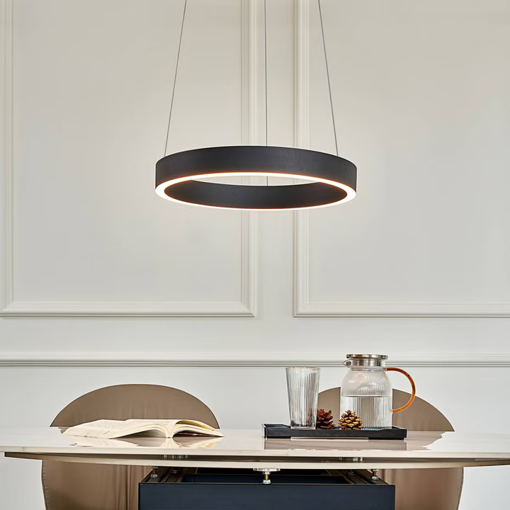 Arcchio Answin Led Hängeleuchte Pendelleuchte Hängelampe Leuchte 26,4 W Schwarz B-Ware - 4251911761818