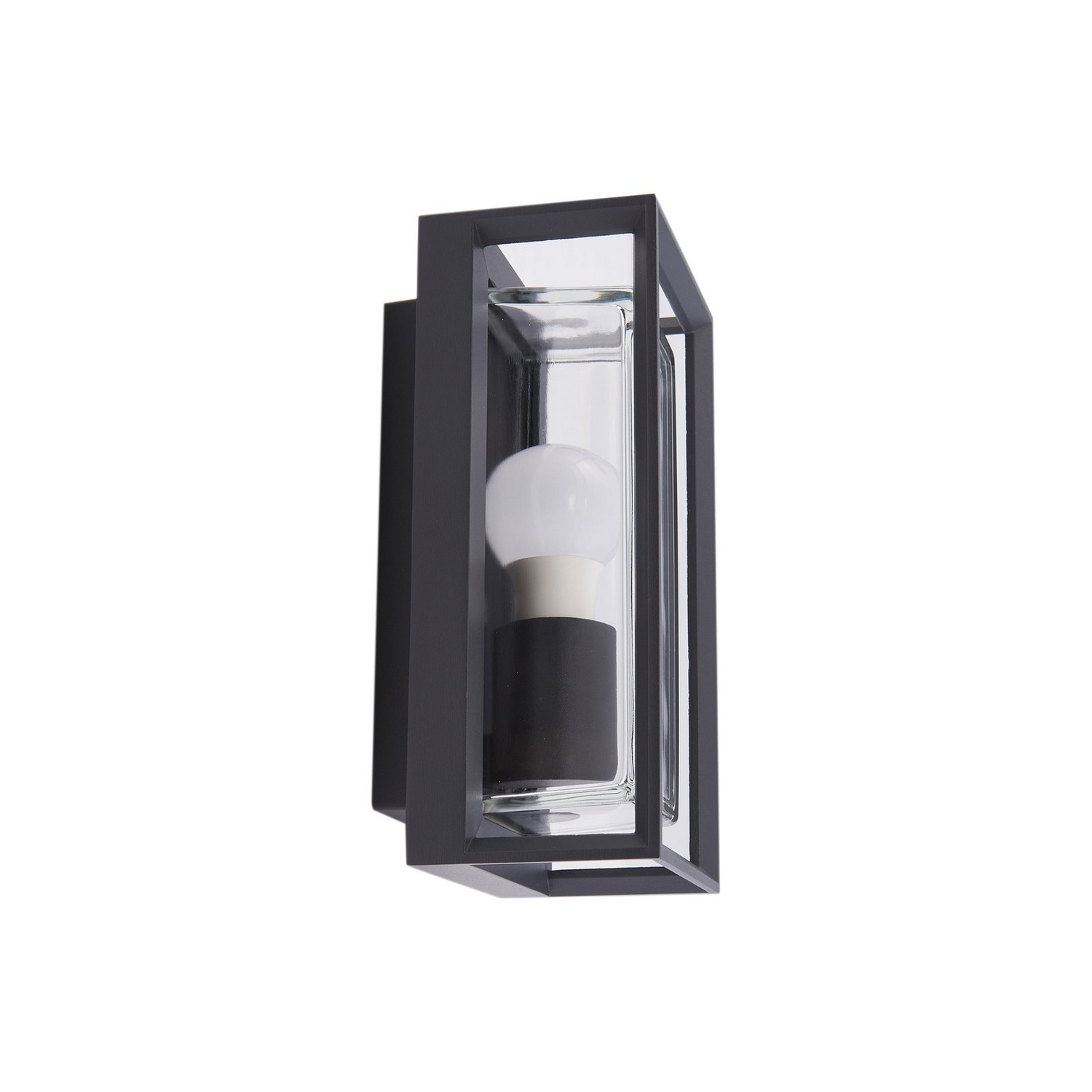 B-Ware Arcchio Außenwandleuchte Ismera Dunkelgrau Klar Sensor Wandlampe Lampe Leuchte - 4251911795844