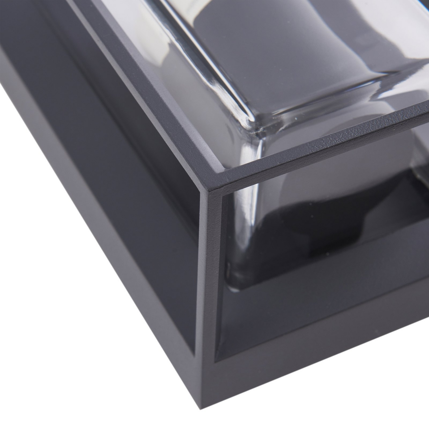 B-Ware Arcchio Außenwandleuchte Ismera Dunkelgrau Klar Sensor Wandlampe Lampe Leuchte - 4251911795844