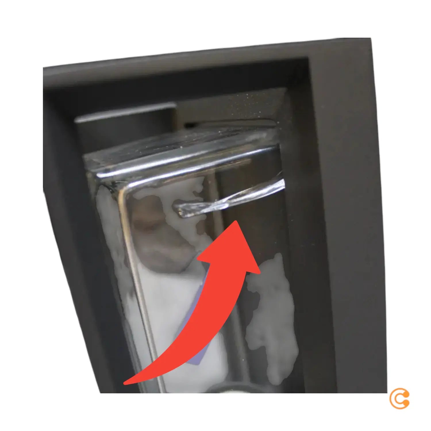 C-Ware Arcchio Ismera Außenwandleuchte Mit Glas Lampe E27 Dunkelgrau Siehe Text/Foto - 4251096589405