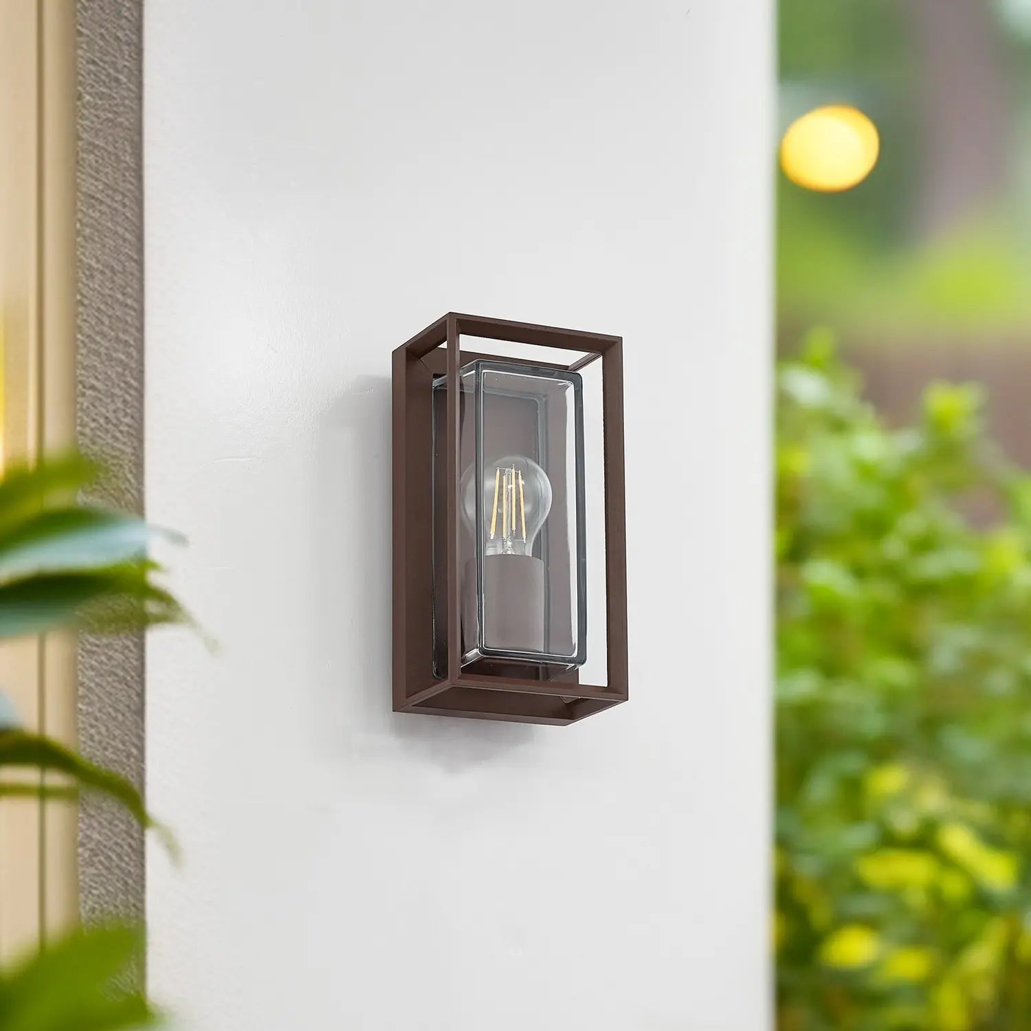 B-Ware Arcchio Außenwandleuchte Wandlampe Ismera Rostfarben Ip65 Glas E27 Led Leuc244 - 4251911799569