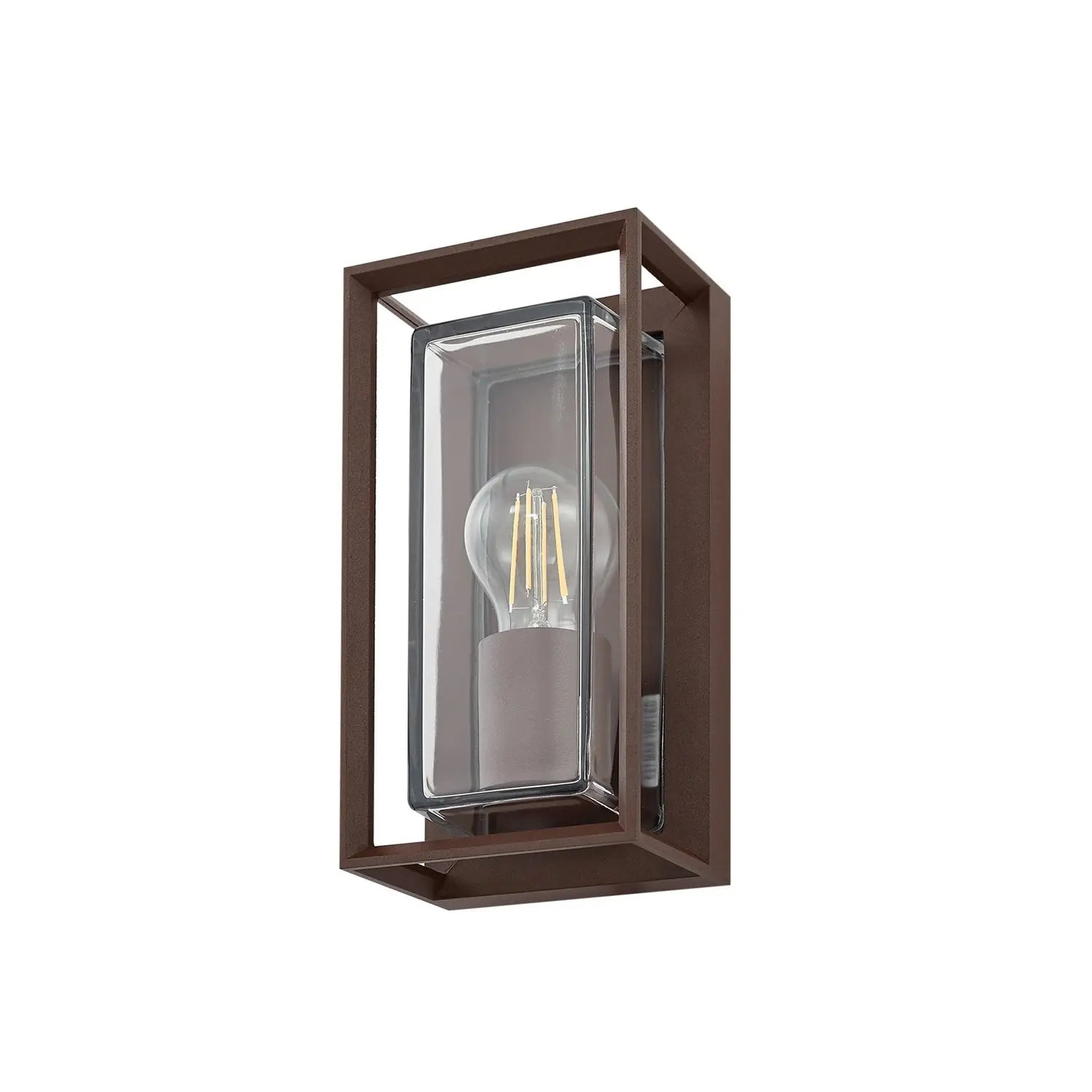 B-Ware Arcchio Außenwandleuchte Wandlampe Ismera Rostfarben Ip65 Glas E27 Led Leuc244 - 4251911799569