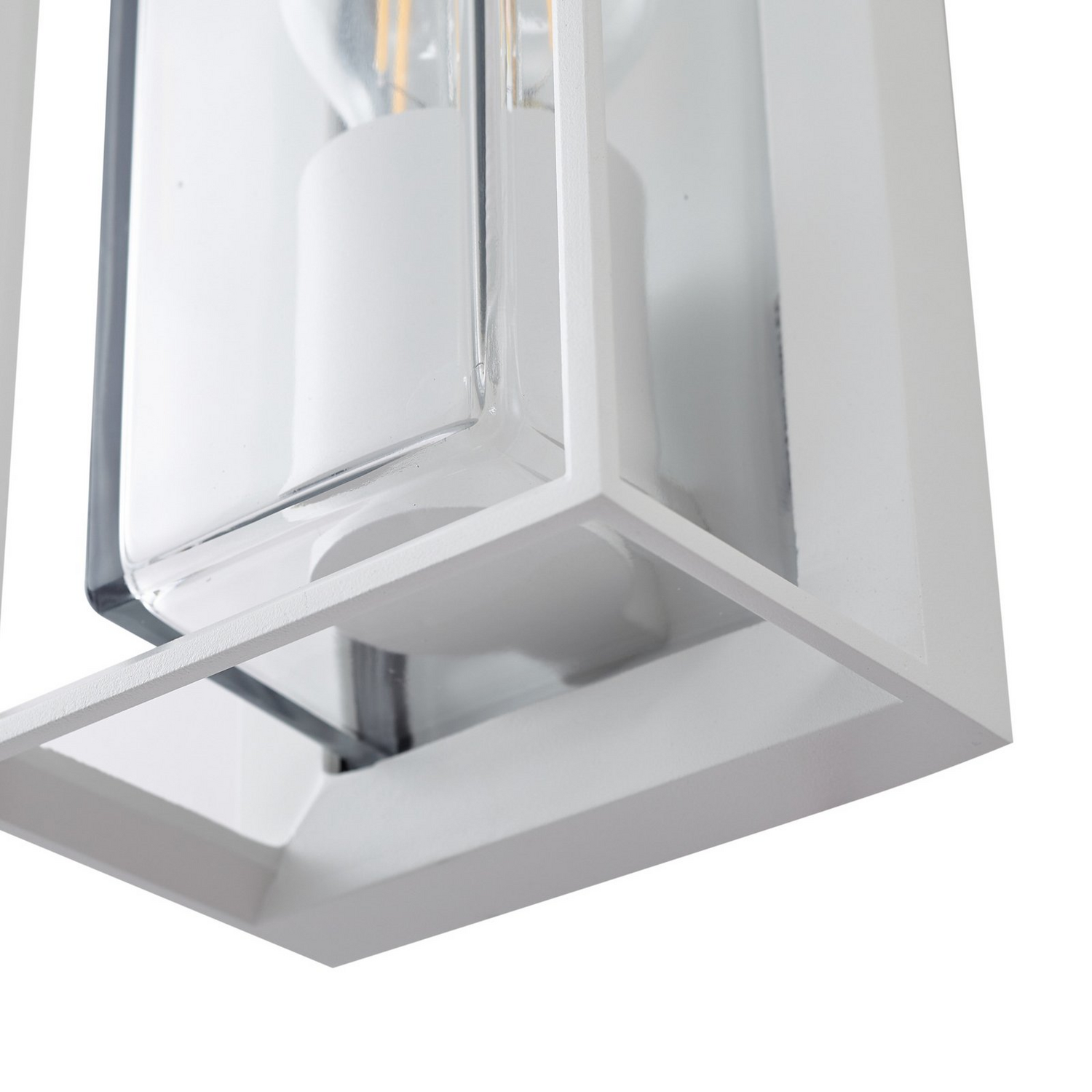 B-Ware Arcchio Außenwandleuchte Außenlampe Ismera Weiß Ip65 Glas E27
