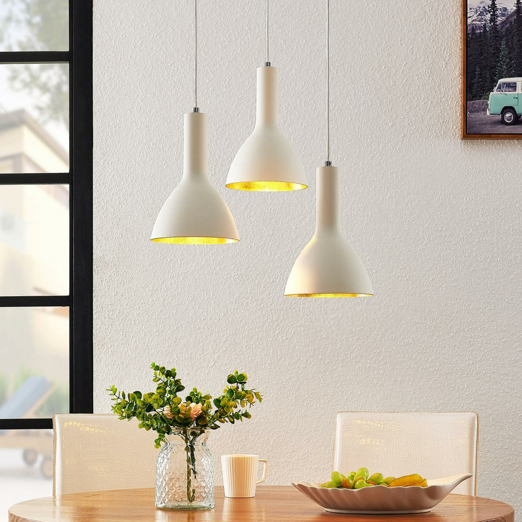 B-Ware Arcchio Cosmina Hängeleuchte Hängeleuchte Lampe Leuchte Deckenlampe 3 Fl Rund We - 4251096577945