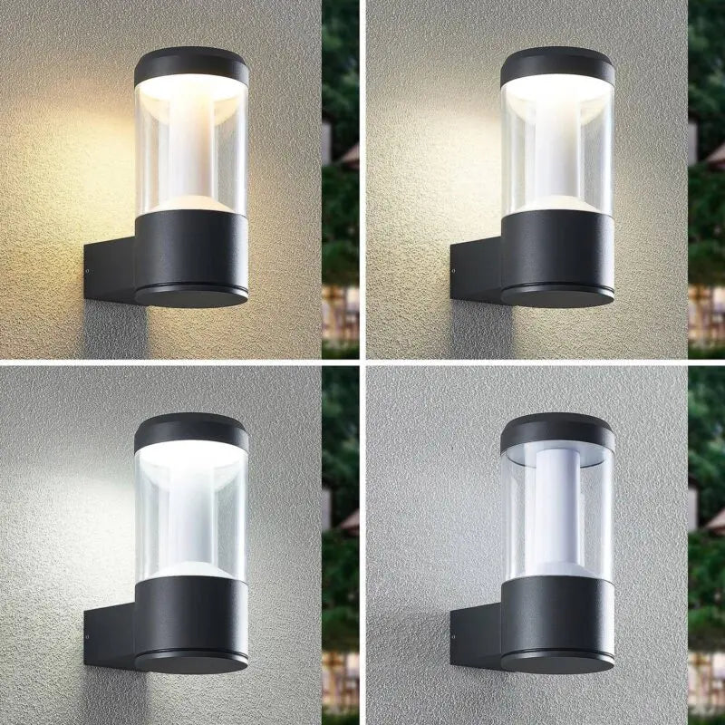 B-Ware Arcchio Led Wandleuchte Dakari Außenbeleuchtung Smart Home Schwarz Außenlampe - 4251911729986