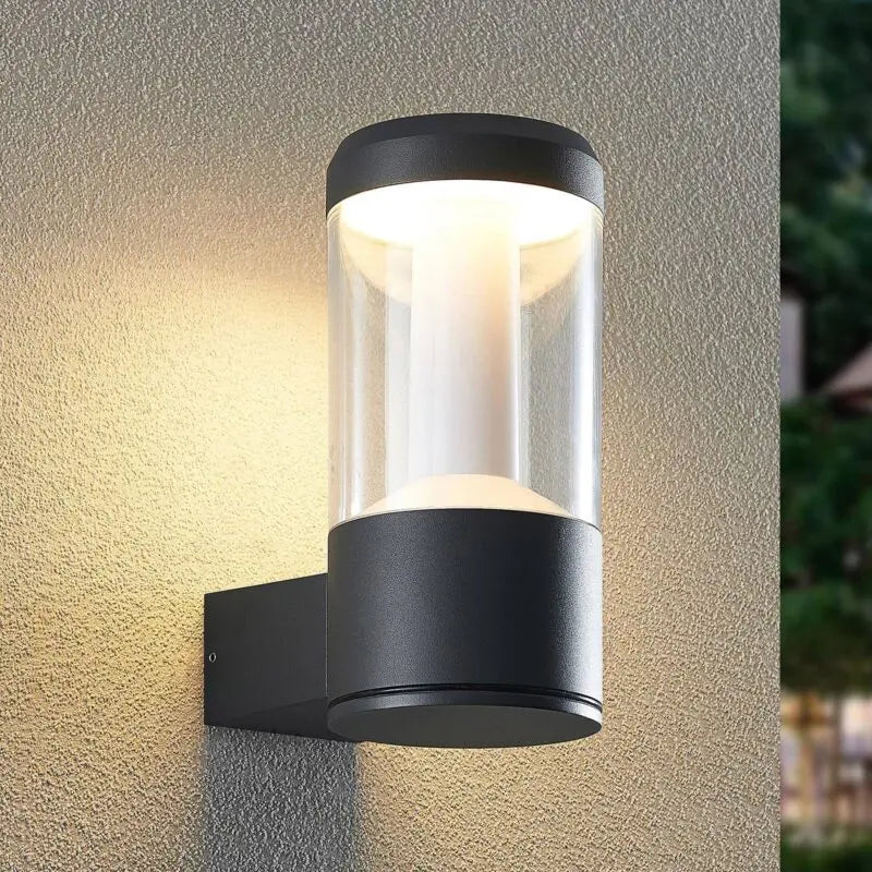 B-Ware Arcchio Led Wandleuchte Dakari Außenbeleuchtung Smart Home Schwarz Außenlampe - 4251911729986