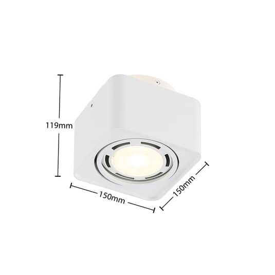B-Ware Arcchio Talima Led Deckenlampe Deckenlampe Leuchte Lampe Eckig Weiß Gu10 11,5 W - 4251096588545