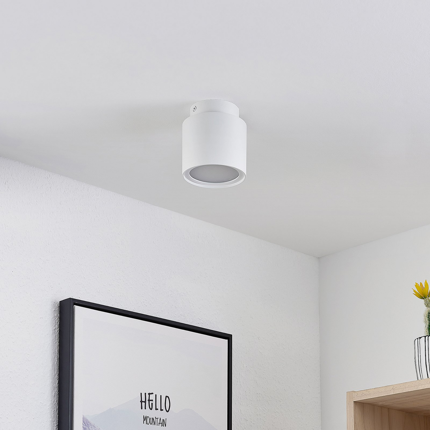 B-Ware Arcchio Deckenlampe Deckenleuchte Walisa Weiß Diffusor Aluminium Glas Gu10