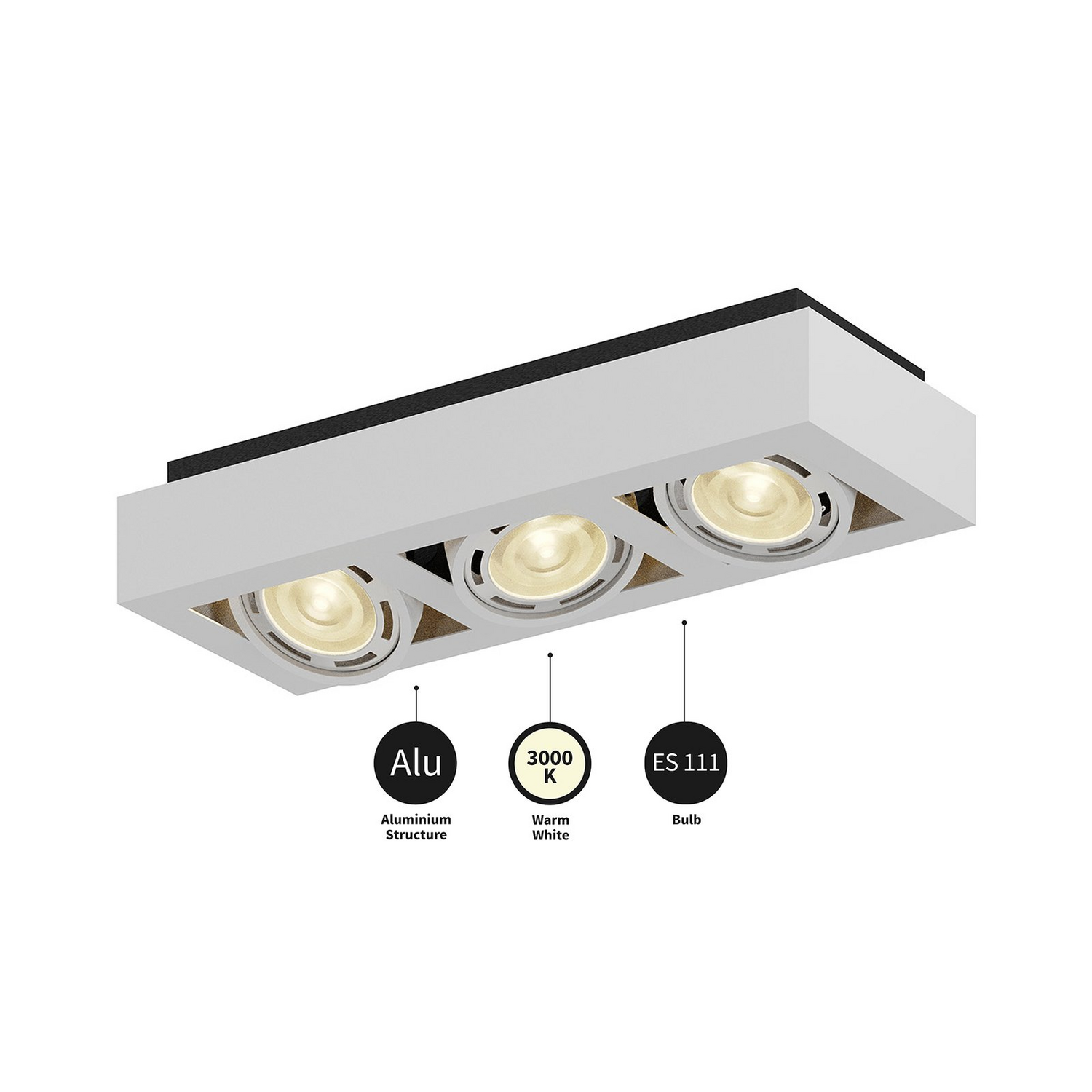 B-Ware Arcchio Led Deckenstrahler Ronka Wohnzimmerleuchte Flurleuchte Deckenlampe Gu10 - 4251096559705