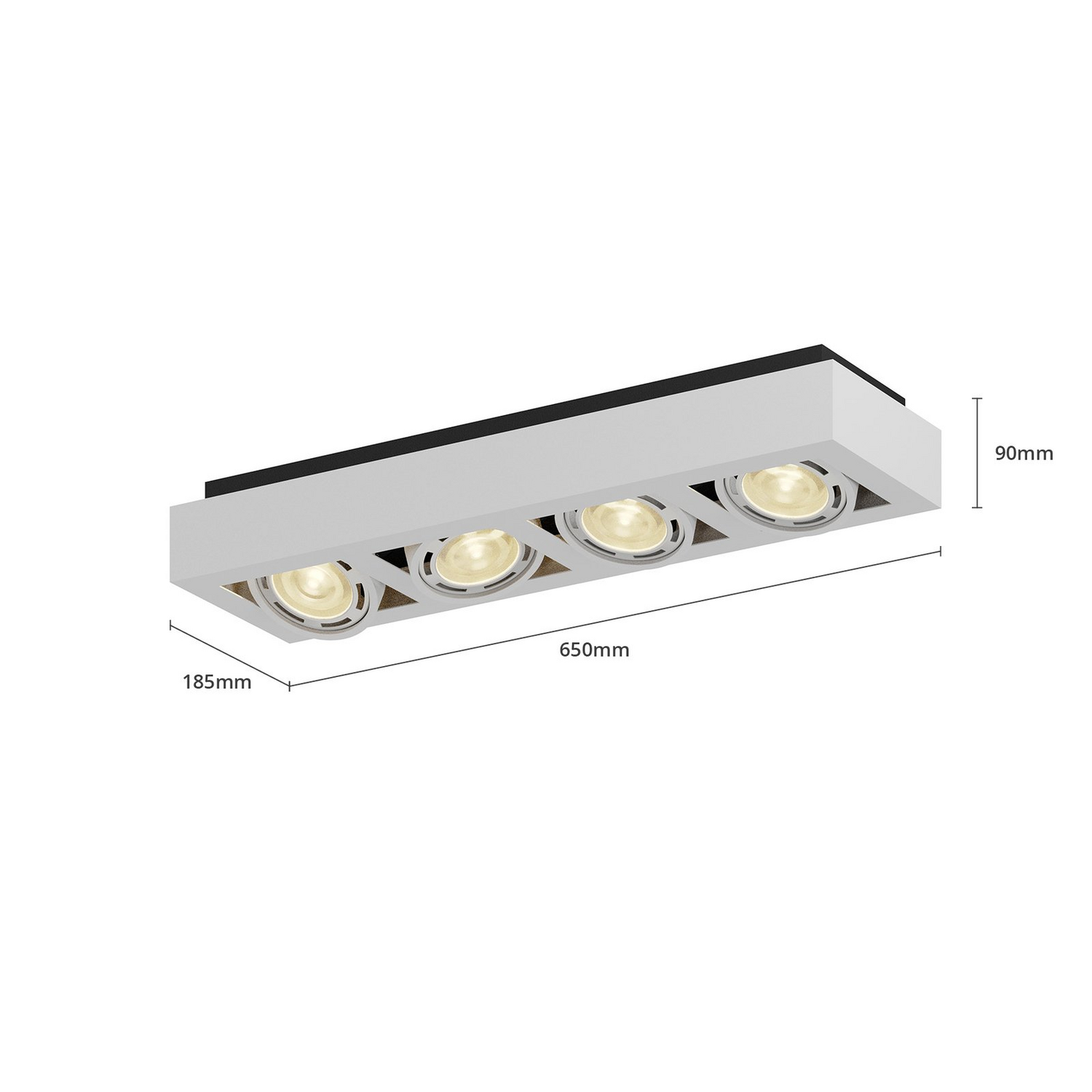 Arcchio Led Deckenstrahler Ronka Deckenlampe Gu10 Led Weiß Siehe Text/Foto B-Ware - 4251096559729
