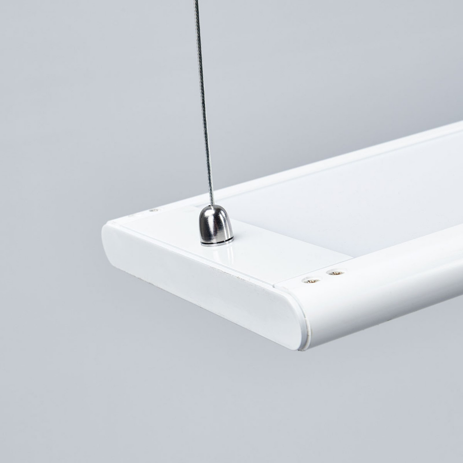 B-Ware Arcchio Büro Hängeleuchte Pendelleuchte Led Samu Weiß Dimmbar Aluminium