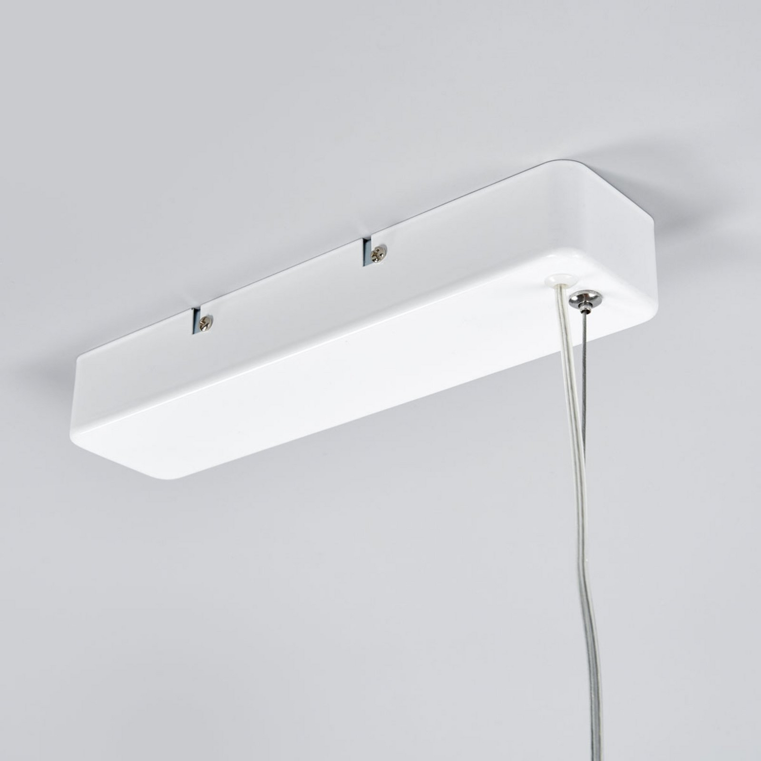 B-Ware Arcchio Büro Hängeleuchte Pendelleuchte Led Samu Weiß Dimmbar Aluminium