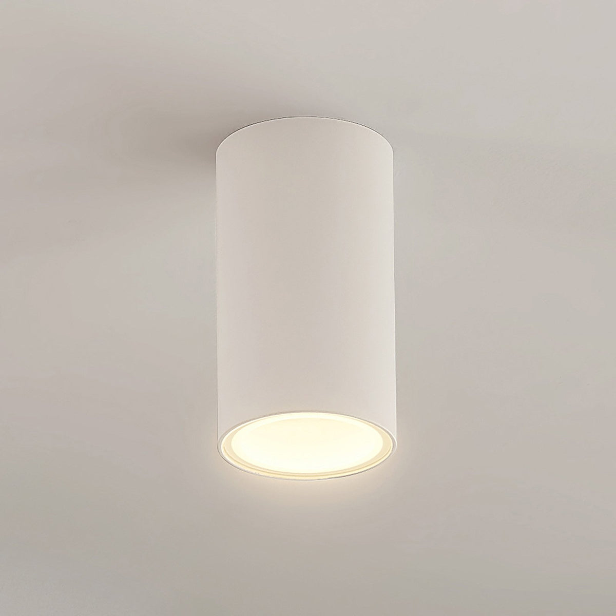 Arcchio Downlight Einbauspot Olivir weiß Metall GU10 IP44 6cm rund 2 STÜCK - 4251096578836
