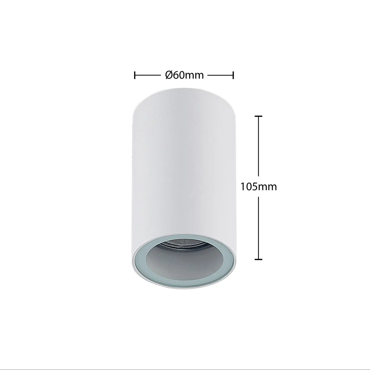 B-Ware Arcchio Downlight Einbauspot Olivir Weiß Metall Gu10 Ip44 6cm Rund 2 Stück - 4251096578836