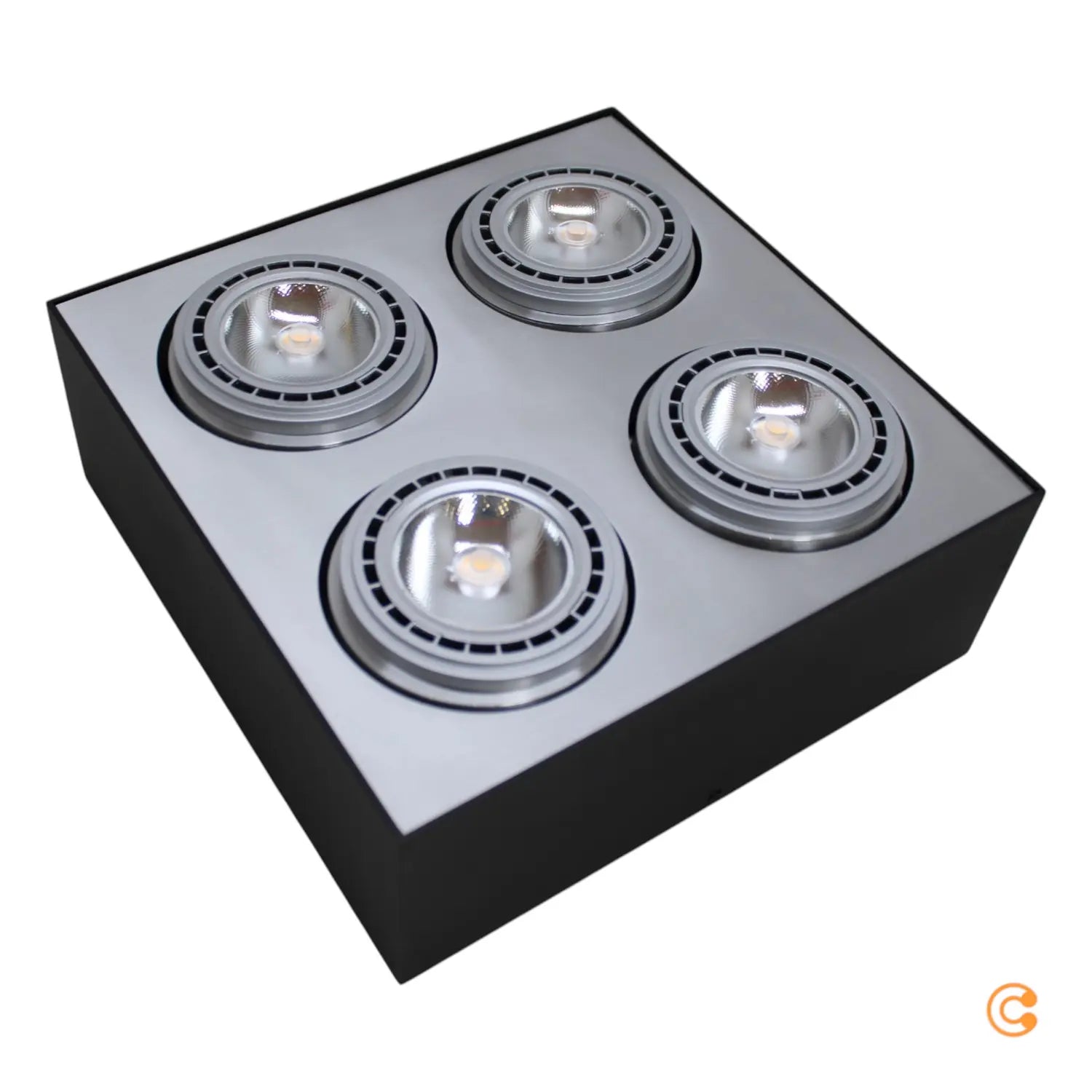 B-Ware Arcchio Dwight Led Deckenlampe In Schwarz, 4 Fl. - 4251096560978