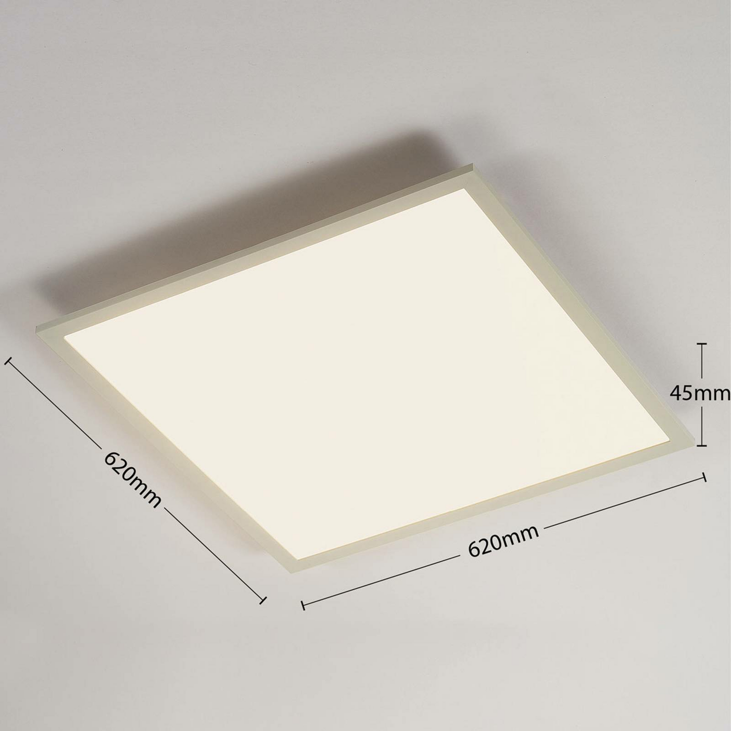 B-Ware Arcchio Enja Led Panel Deckenlampe Deckenlampe Panelleuchte Lampe 62 X 62 Cm - 4251096537345