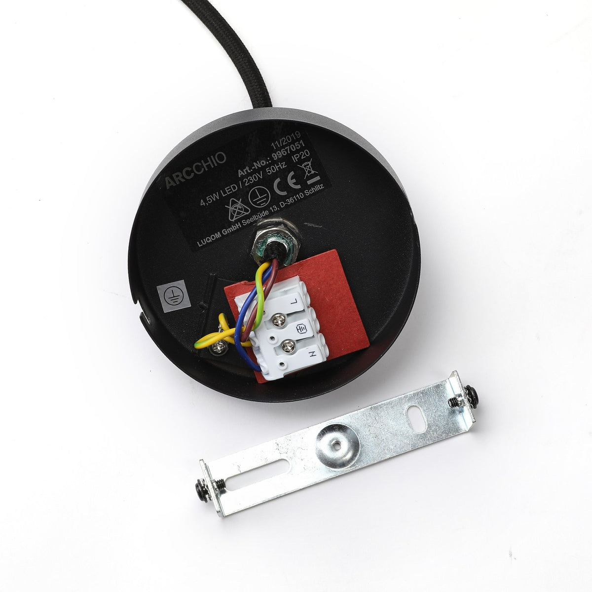 Arcchio Franka LED Pendelleuchte Hängelampe Deckenlampe Lampe 1-flammig schwa830 - 4251096568592