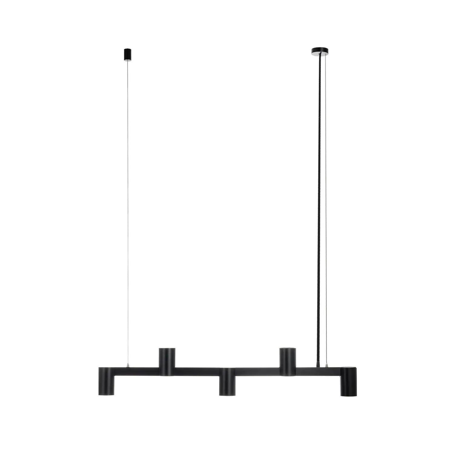 B-Ware Arcchio Hängeleuchte Pendelleuchte Brinja Schwarz 120 Cm 5 Flg Gu10293 - 4251911759938