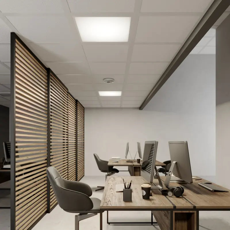Arcchio Einlegepanel Deckenleuchte LED Vinas universalweiß 62 cm weiß Kunststoff - 4251096530858