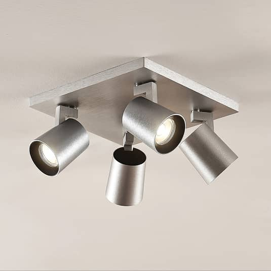B-Ware Arcchio Iavo Deckenstrahler Eckig Alu 4 Fl. Deckenlampe Deckenlampe Strahler - 4251096556384