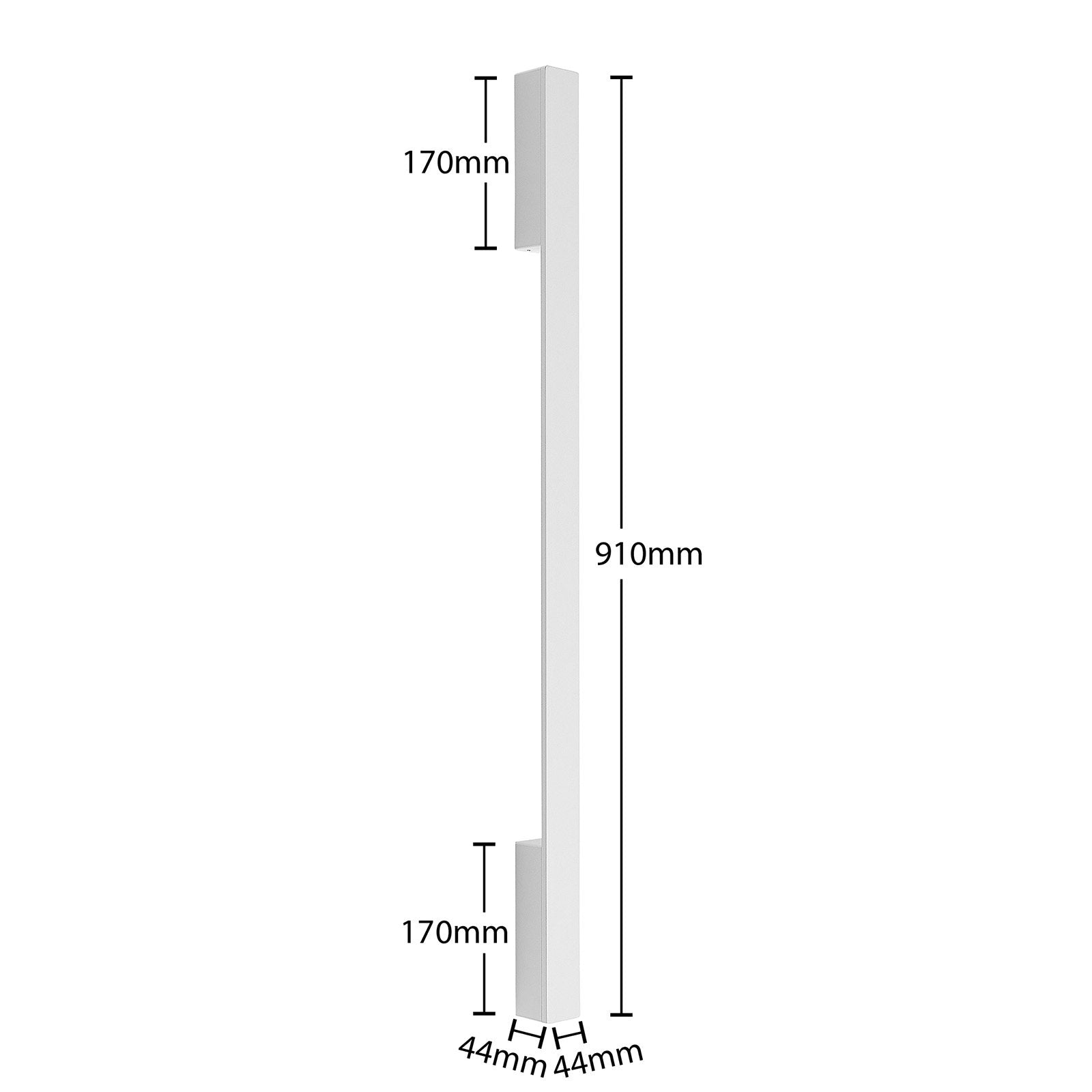 Arcchio Ivano LED-Wandleuchte Wandleuchte Lampe Leuchte 91 cm weiß Aluminium866 - 4251096589757