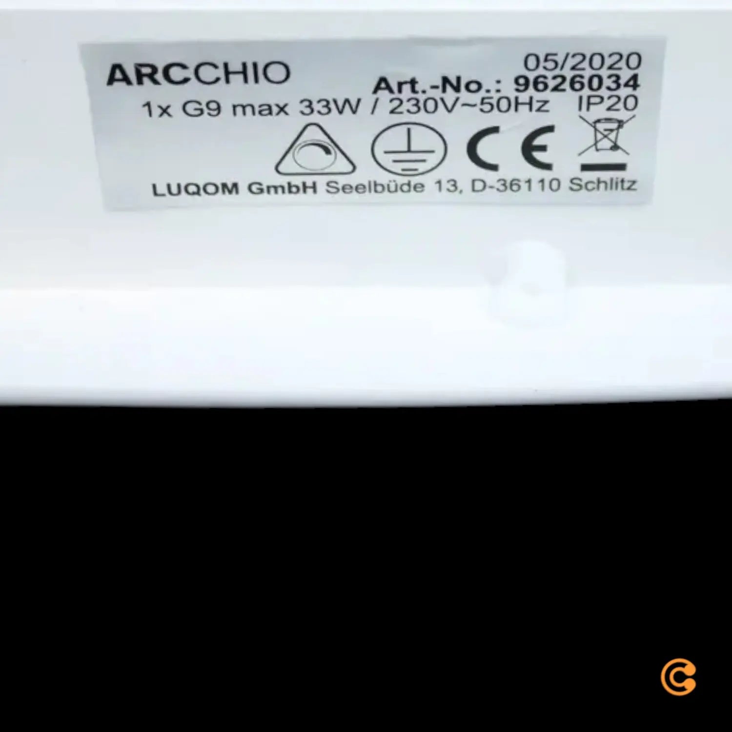 B-Ware Arcchio Deckenleuchte Aufbauspot Lampe Jarle Weiß Beleuchtung Wohnzimmer Flur - 4251096574333