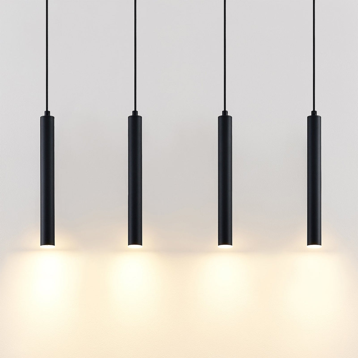 Arcchio LED Hängeleuchte Pendelleuchte Kammeron Schwarz Eisen Leuchte Lampe858 - 4251096586985