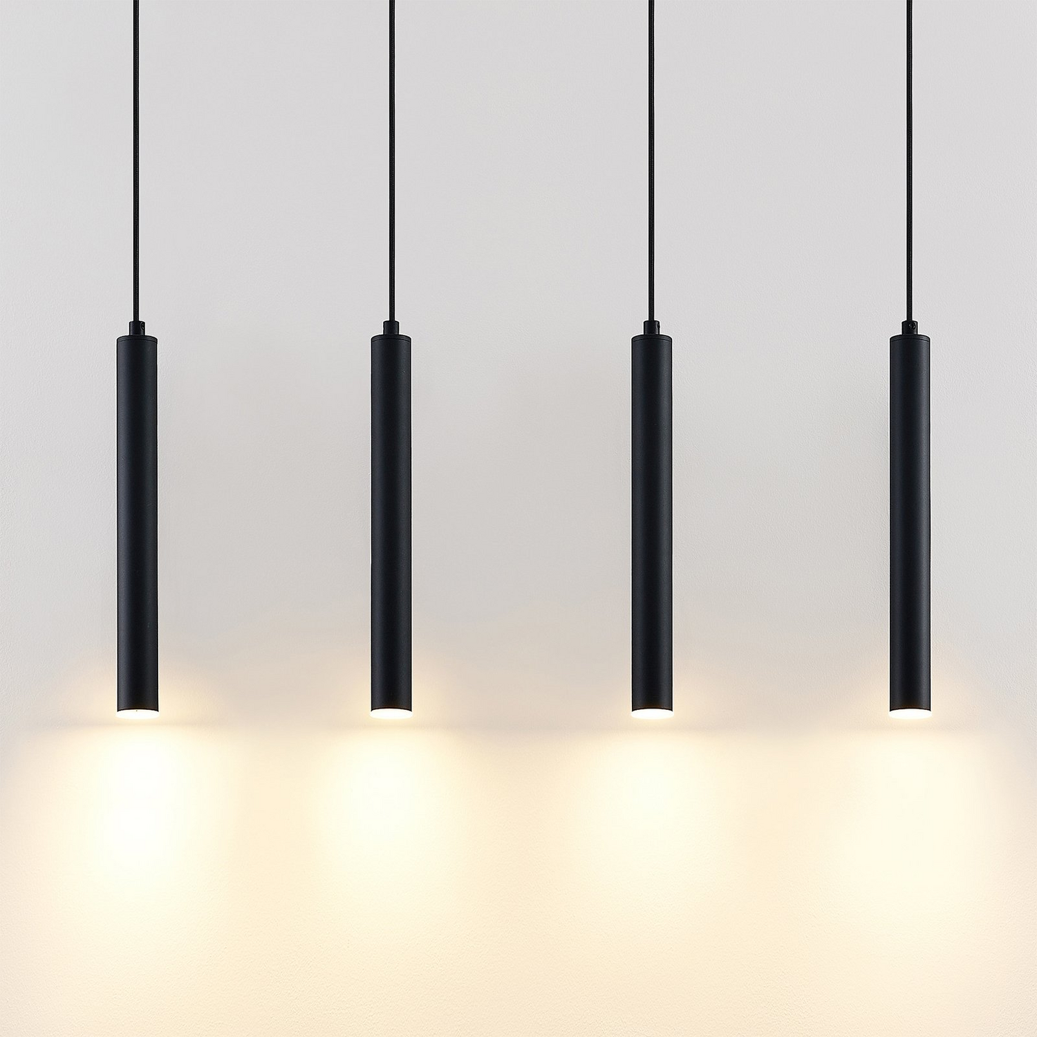 Suspension LED Arcchio Kammeron de qualité B, 4 x 4,5 W, fer 