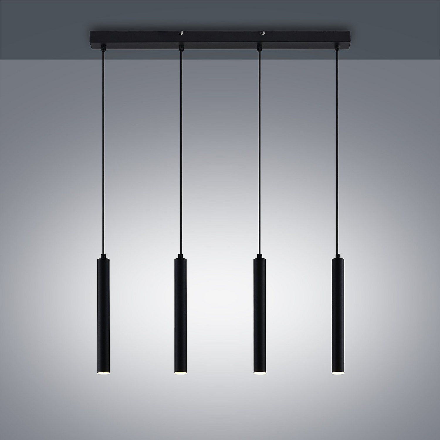 Suspension LED Arcchio Kammeron de qualité B, 4 x 4,5 W, fer 