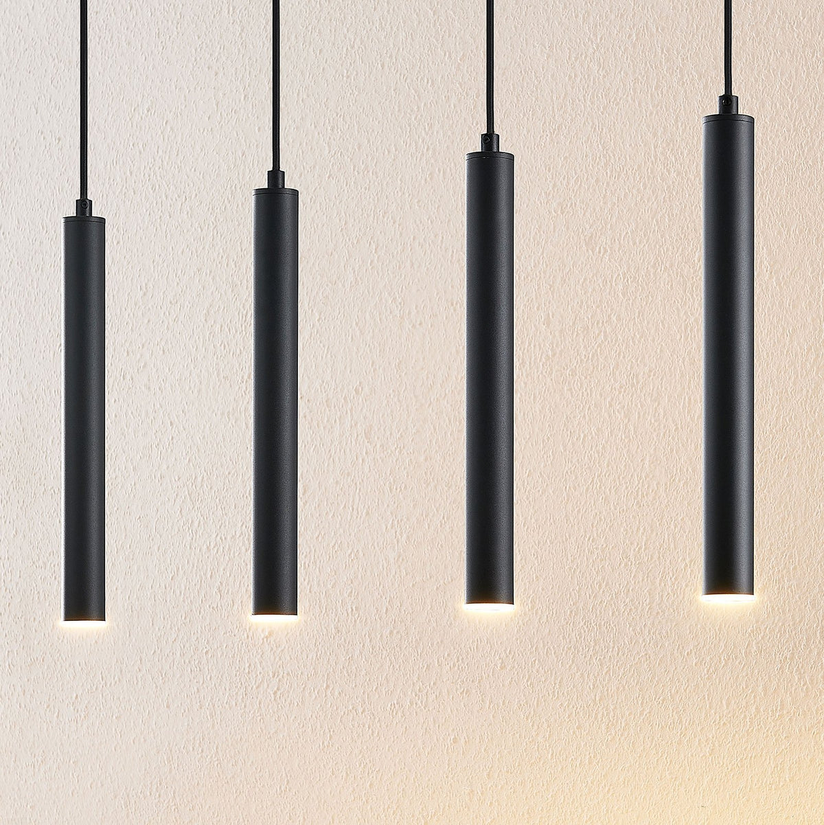 Arcchio LED Hängeleuchte Pendelleuchte Kammeron Schwarz Eisen Leuchte Lampe858 - 4251096586985