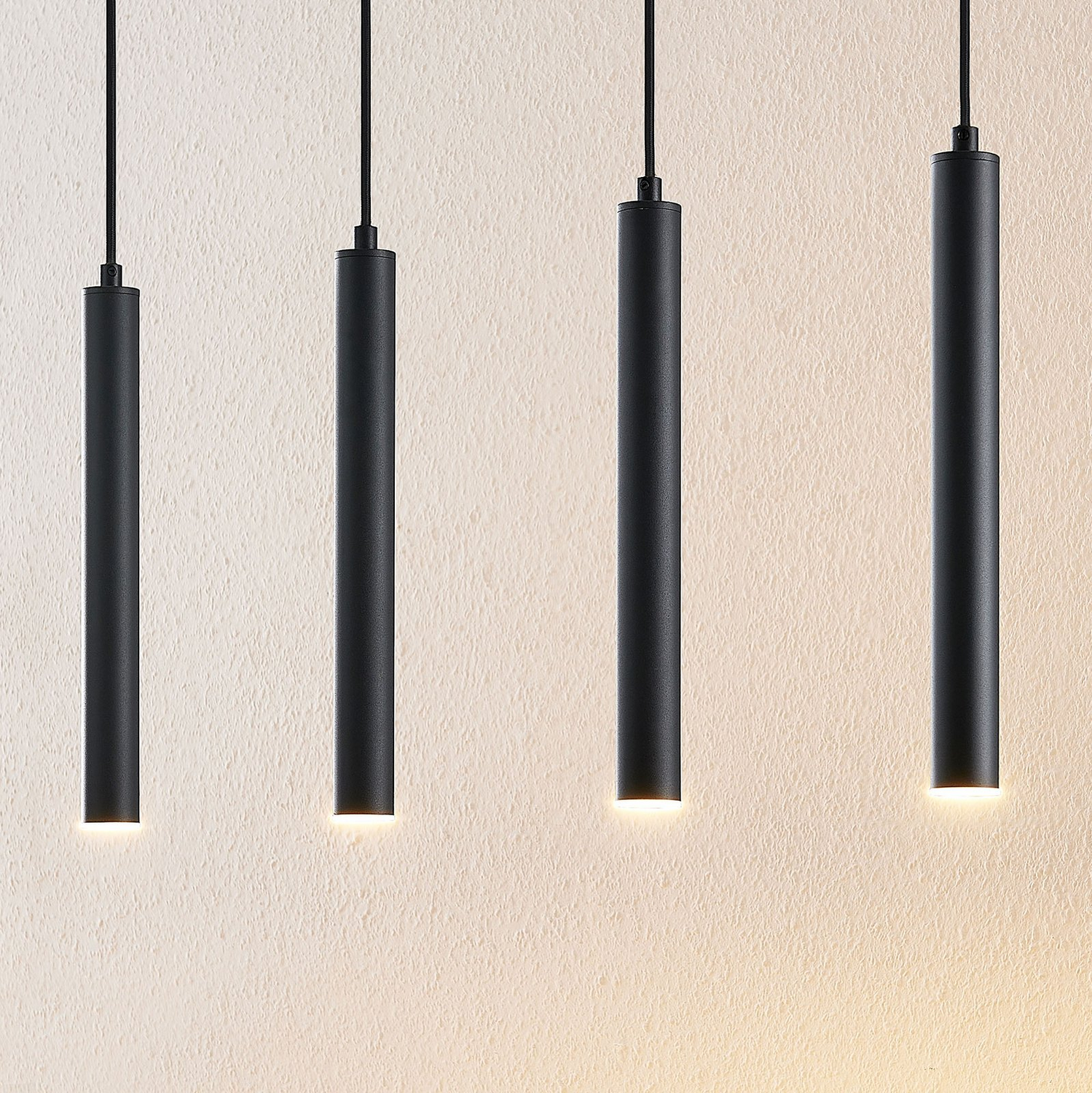 Suspension LED Arcchio Kammeron de qualité B, 4 x 4,5 W, fer 