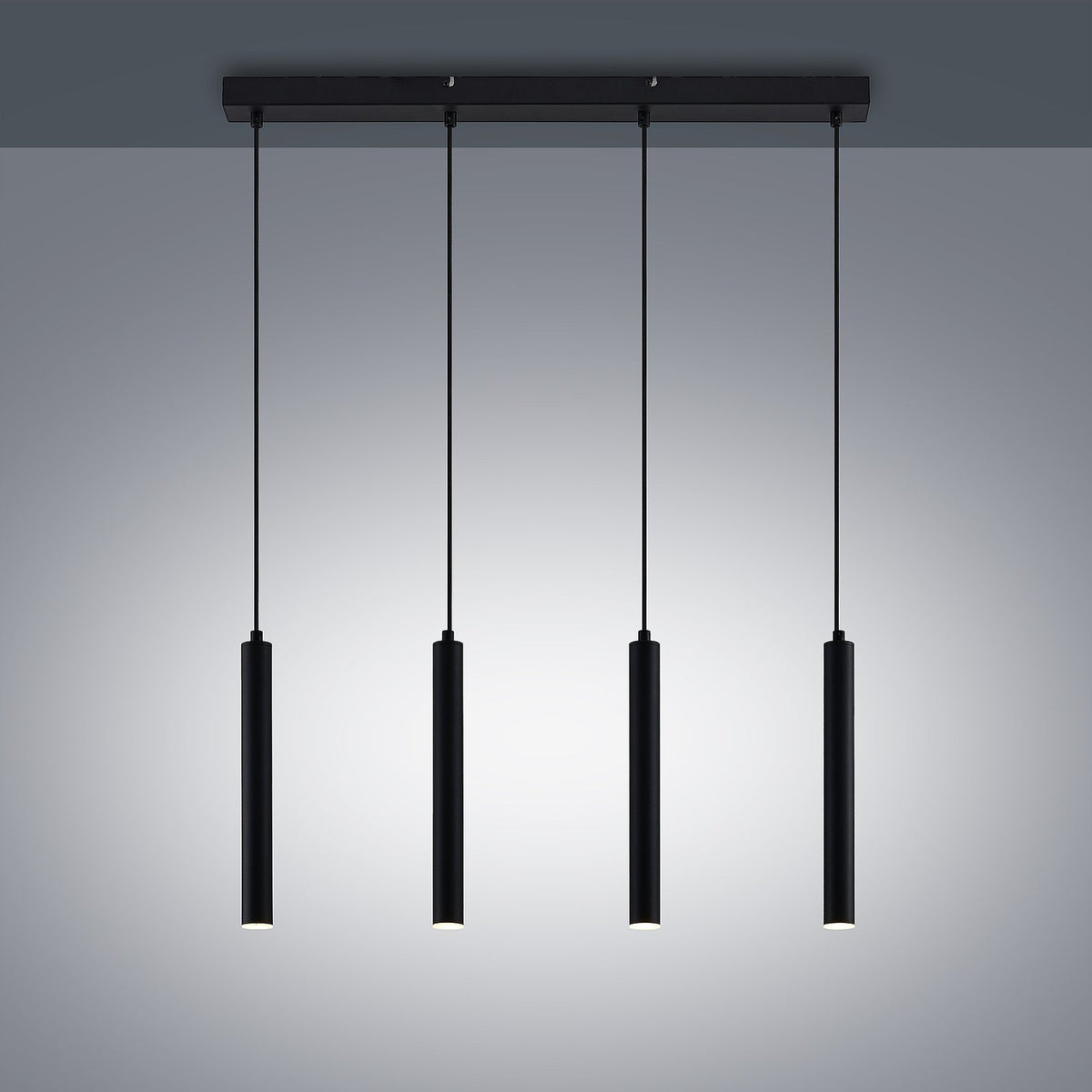 Arcchio LED Hängeleuchte Pendelleuchte Kammeron Schwarz Eisen Leuchte Lampe858 - 4251096586985