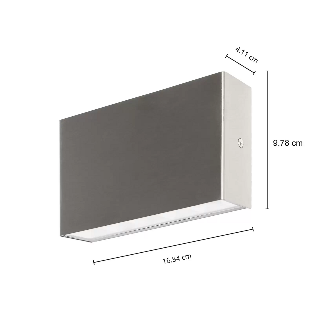 Arcchio Karline Led Außenwandleuchte Edelstahl 8 W Leuchte Lampe Spot 2 Stück B-Ware - 4251911746532
