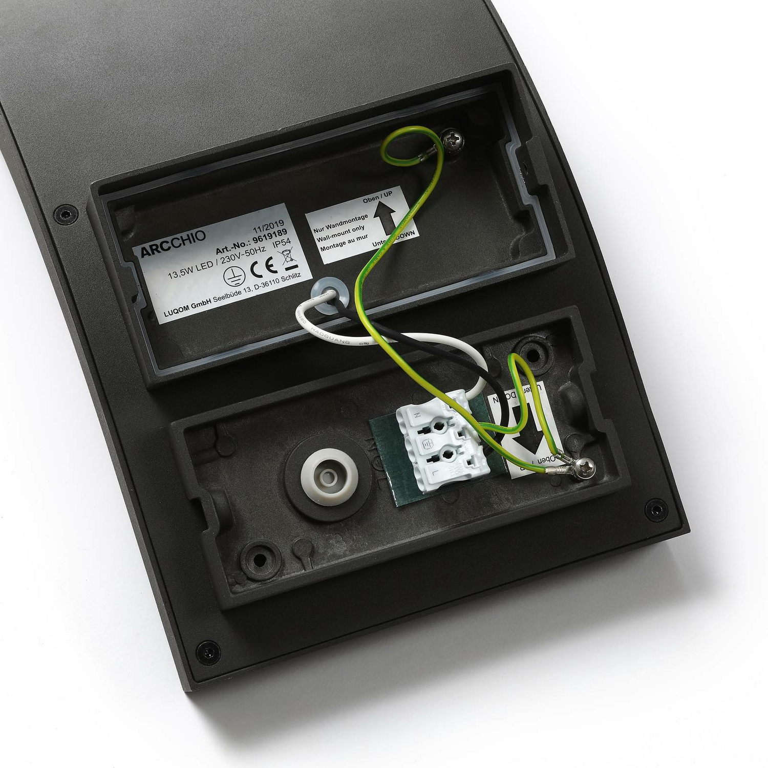 B-Ware Arcchio Advik Led Außenwandleuchte Wandleuchte Außenlampe Lampe Bewegungssen240 - 4251096566369