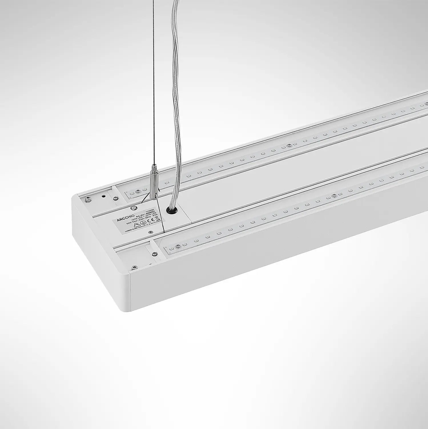 B-Ware Arcchio Susi Led Office Pendellampe Dali Hängelampe Hängeleuchte Lampe Büro Weiß - 4251096594775