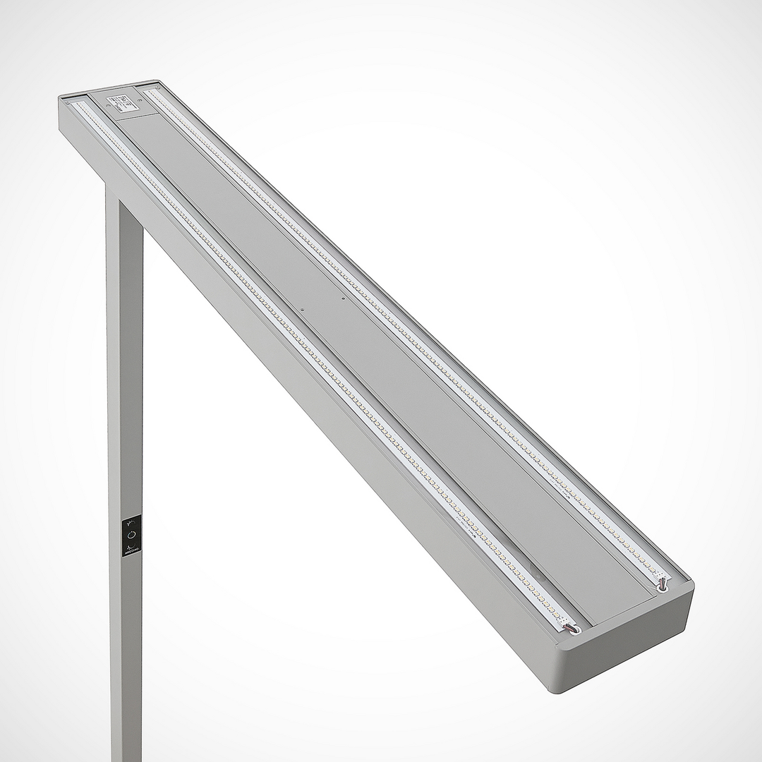Arcchio Led Bürostehlampe Susi Silber Dimmer Sensor Cct Stehlampe Lampe Leuchte B-Ware - 4251096596946