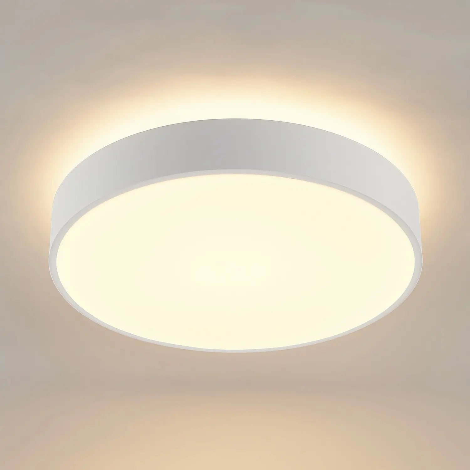 B-Ware Arcchio Deckenleuchte Lampe Led Vanida Weiß Aluminium Acryl Rund 40 Cm Up Down - 4251096597684