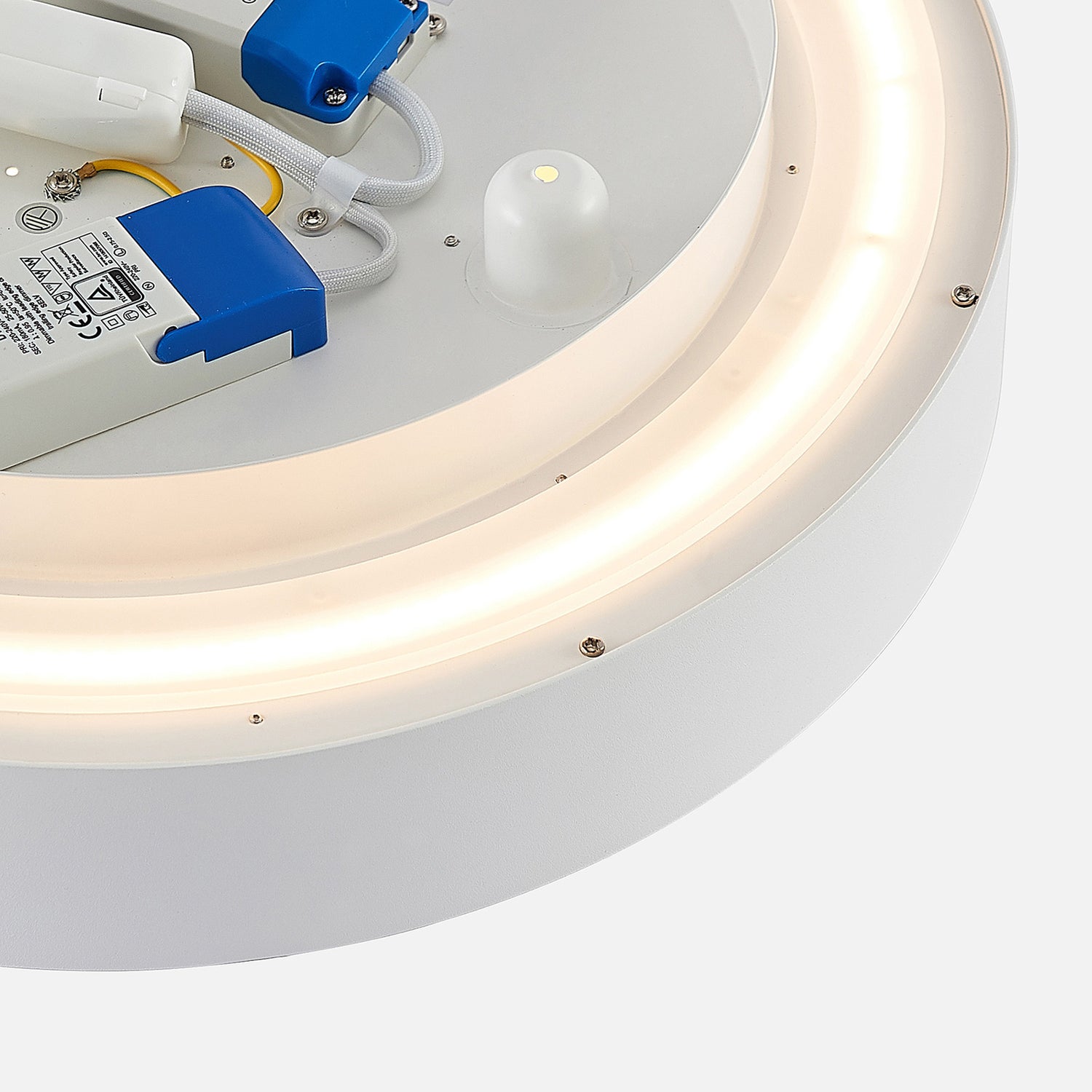 B-Ware Arcchio Deckenleuchte Lampe Led Vanida Weiß Aluminium Acryl Rund 40 Cm Up Down - 4251096597684