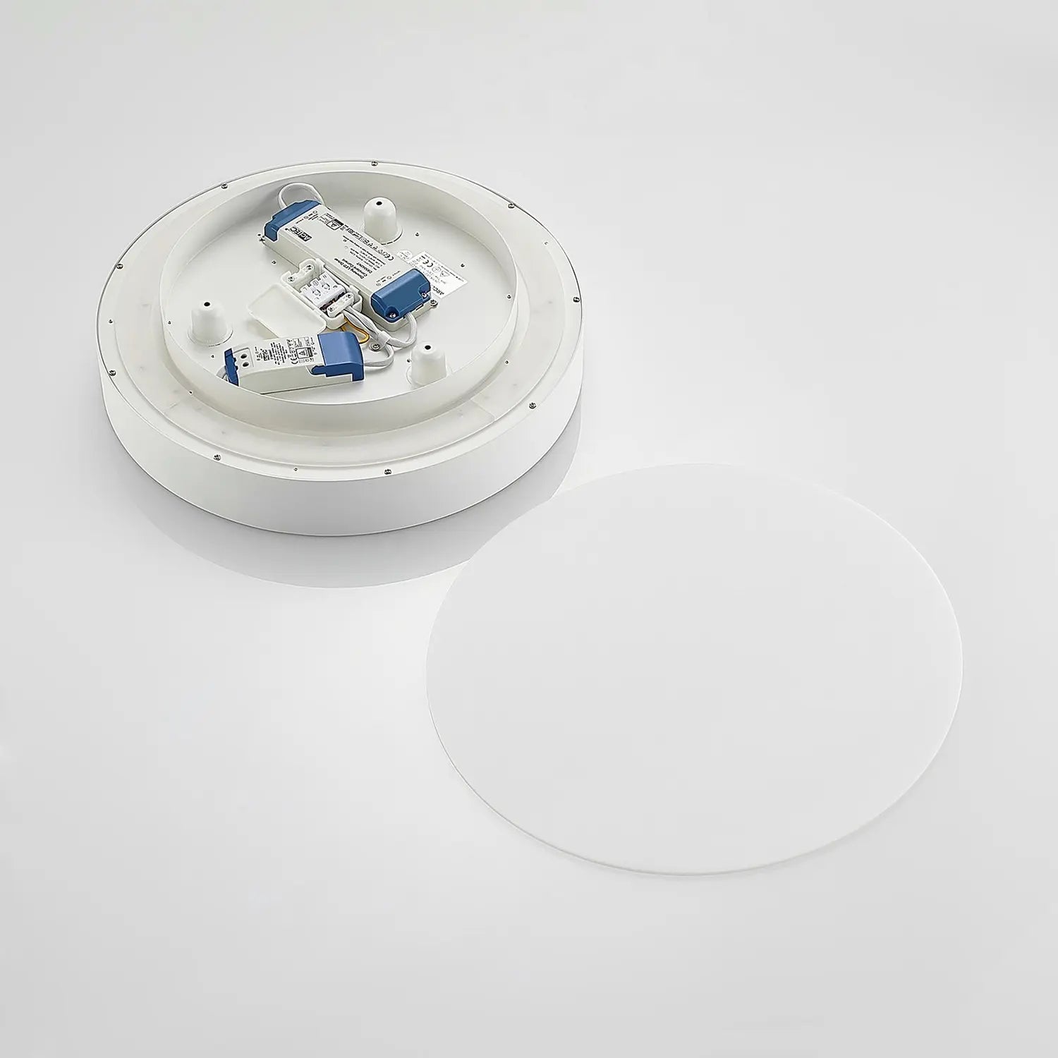 B-Ware Arcchio Deckenleuchte Lampe Led Vanida Weiß Aluminium Acryl Rund 40 Cm Up Down - 4251096597684