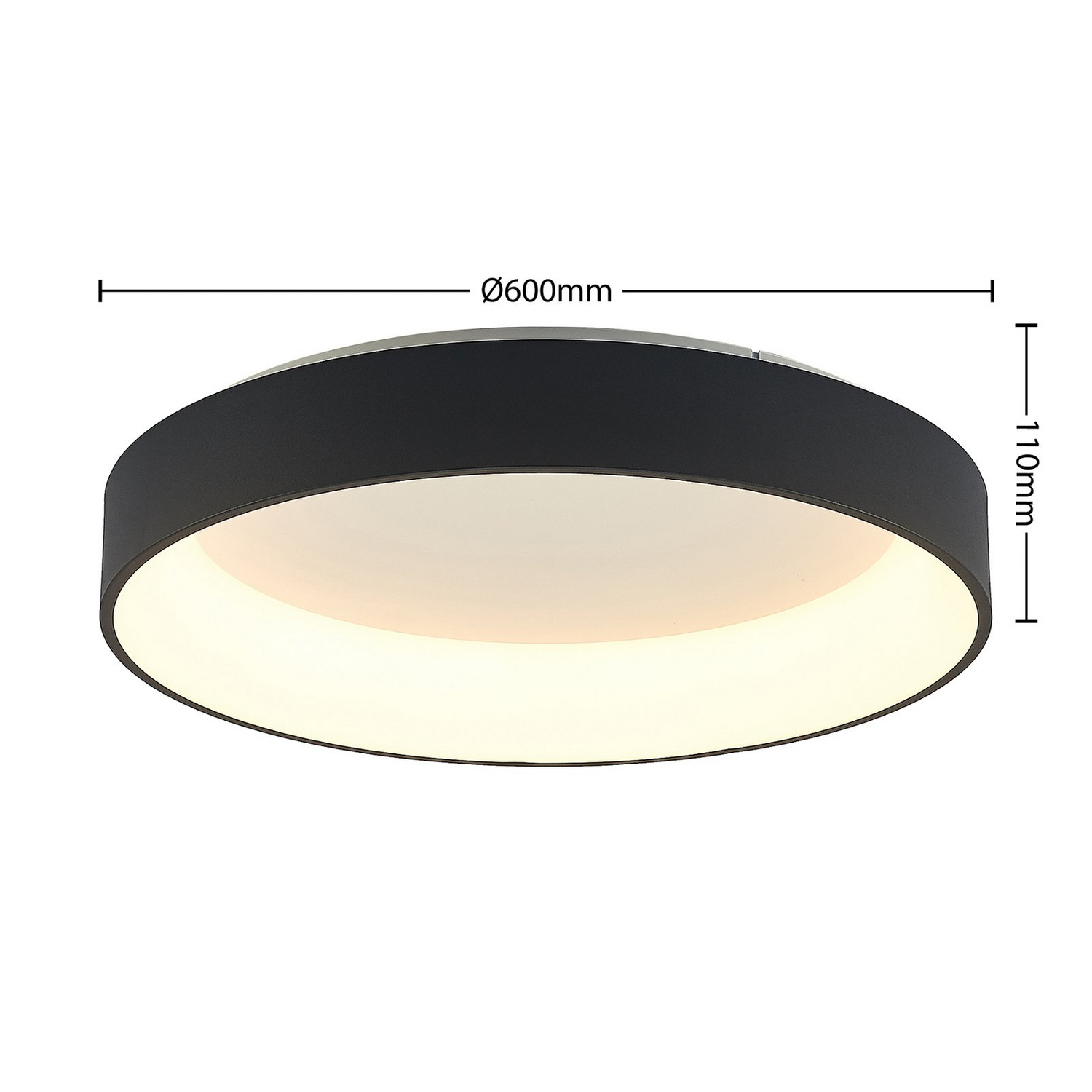Plafonnier LED Arcchio Aleksi de qualité B, suspension, ø60cm LED 