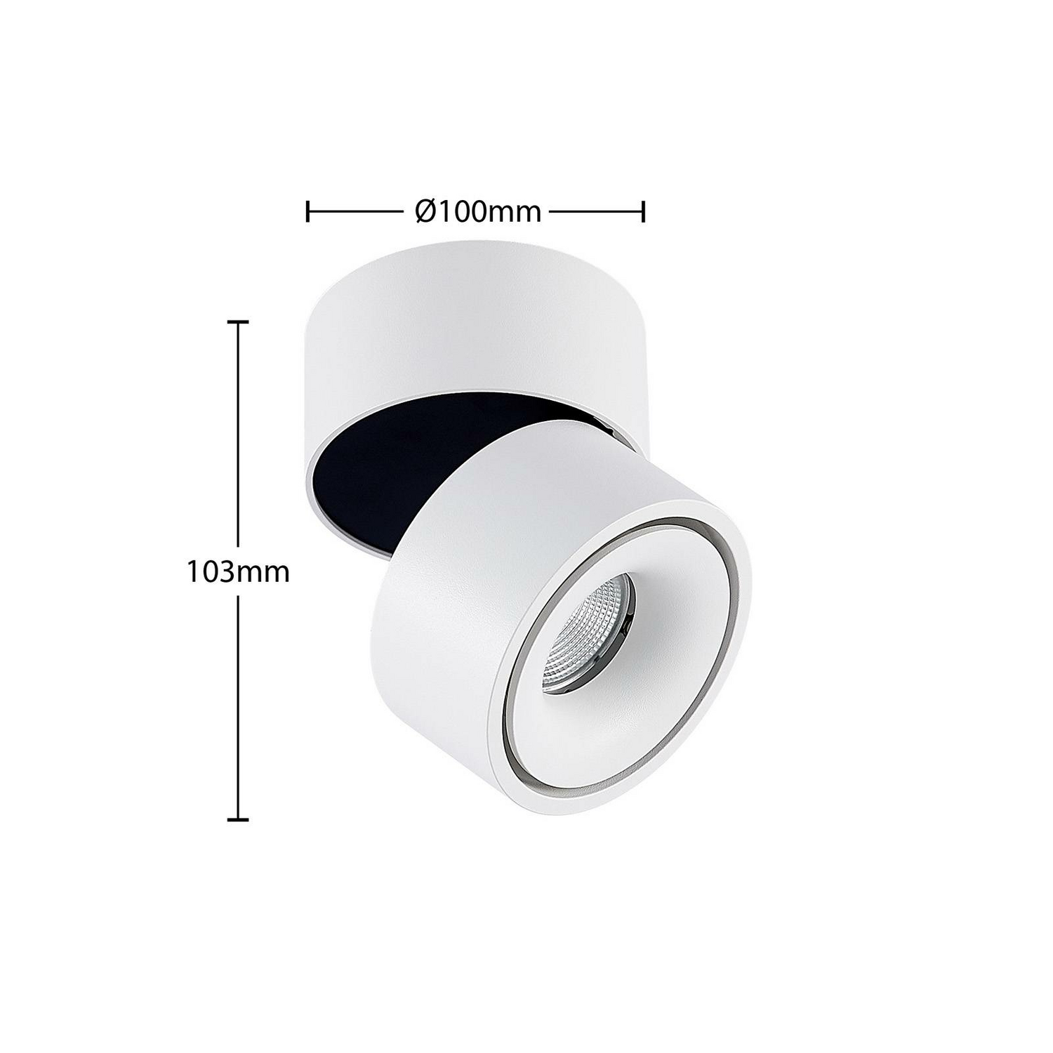 B-Ware Arcchio Deckenstrahler Spot Led Lampe Weiß Aluminium Rotari Warmweiß Dimmbar - 4251096579352